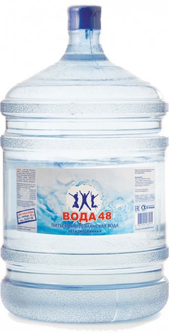 Вода питьевая негазированная "ВОДА 48" 19 л
