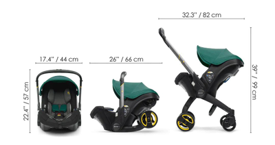 Автокресло и коляска Doona Plus габариты