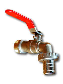 Кран шаровый 3/4 с носиком