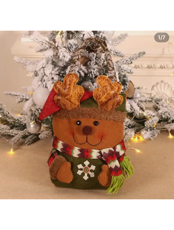 Рождественская подарочная сумочка Медвежонок