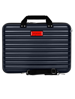 Пластиковый кейс для ноутбука 17 - 18 дюймов Optimum, темно-синий