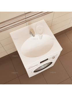 Раковина над стиральной машиной СаНта Луна 600/90/600 с кронштейнами