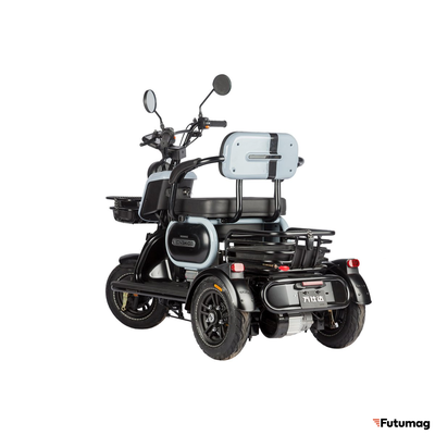 Электротрицикл Wanshida UN MOTO 60V 650Вт синий