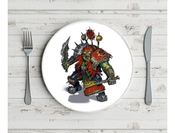 Тарелка Вархаммер, Warhammer 40000 №4