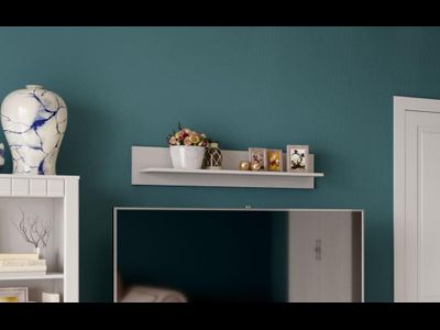 Полка &quot;Прованс&quot;  1070х200х200 Бодега белая / Патина премиум