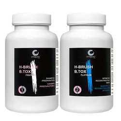 Пробный набор ботокса для волос H-Brush Botox Platinum, 250/250 мл.