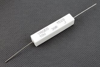 Керамический резистор SQP 30 Ом 10Вт