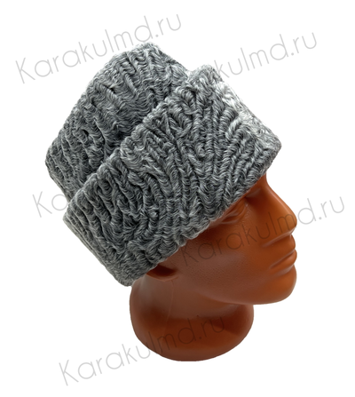 Москвичка из серого отборного Каракуля