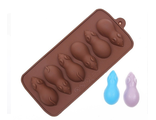Форма силиконовая для льда и шоколада &quot;Мышки&quot;