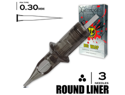 3RL/0,30 mm - Round Liner "BIG-WASP"(PRESTIGE GREY)