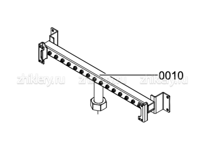 Комплект форсунок для котла Viessmann Vitopend 100-W, 12-24 кВт (сжиженный газ)