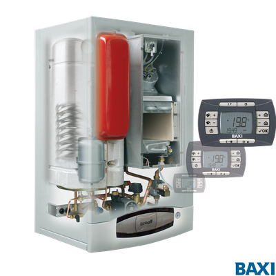 Котел газовый настенный BAXI NUVOLA-3 Comfort 240 i двухконтурный с бойлером, CSB45424358-