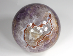 Шар Аметист, Агат, Бразилия (60 мм, 330 г) №29721