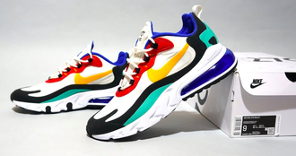 Nike Air Max 270 React Bauhaus Трехцветные