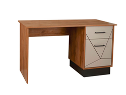 Спальня ГАММА - Стол письменный 54.18 Таксония/Черный/Грей