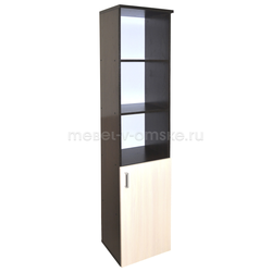 КМ266  Стеллаж №3 с дверью. Размер: 400х1900х340.
