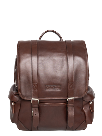 Кожаный рюкзак Montalbano Premium brown (арт. 3097-53)