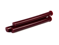 Полиуретан стержень Ф 40 мм   (L~400 мм, ~0,6 кг, красный) Россия
