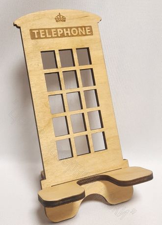 подставка для телефона смартфона английская телефонная будка
