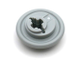 Technic, Crank Disk, Light Bluish Gray (4368 6452845)