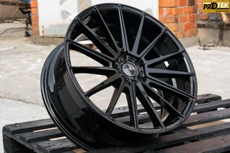 Комплект дисков R20 8,5J ET+35 5*114,3 Sporza Pentagon Черный глянец (J237)