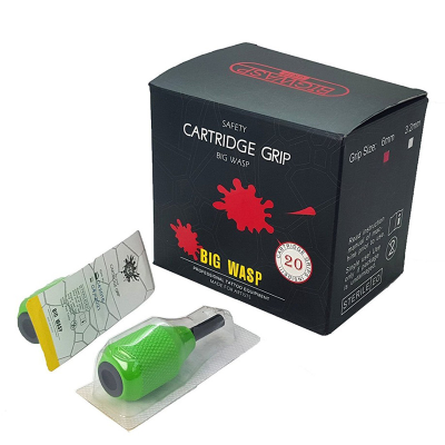 ДЕРЖАТЕЛЬ ОДНОРАЗОВЫЙ BIG WASP 3.2 mm GREEN (28ММ)