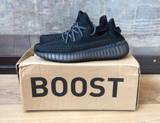 Кроссовки Adidas Yeezy Boost 350 V2 Black Reflective