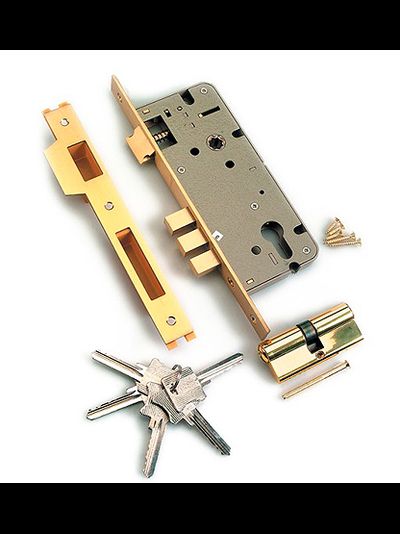 Archie Замок ключ-ключ L01-45-70 B латунь