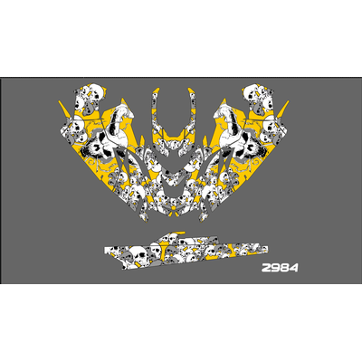 Наклейки на снегоход  Lynx Ranger Expedition Commander 2011-2019 №2984