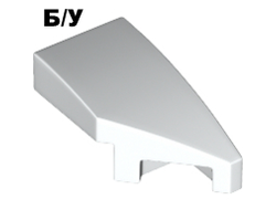 ! Б/У - Wedge 2 x 1 x 2/3 Right, White (29119 / 6213881) - Б/У