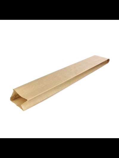 Пакет бумажный без окна б/р (крафт), 110*50*610мм