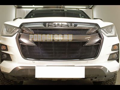 Защита радиатора Isuzu D-Max 2019- black низ