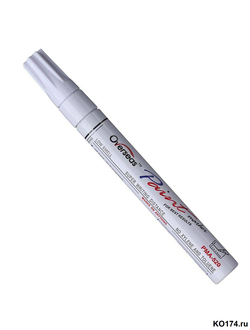 Маркер краска по металлу белый PMA-520