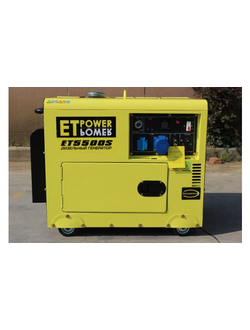 5квт Дизель генератор в кожухе эл.старт