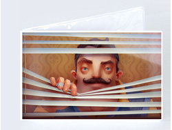 Обложка на студенческий билет Привет Сосед/ Hello Neighbor №7