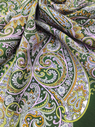 Павловопосадский платок Весенняя метель 2043-9