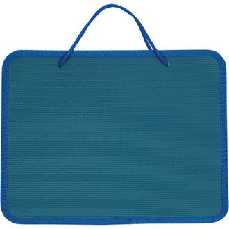 Папка портфель на молнии с ручками, А4, синий