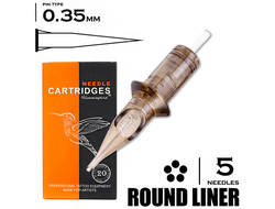 5RL/0,35 mm - Round Liner HUMMINGBIRD