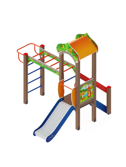 «Полянка» ДИК 1.16.05 H=750 игровой комплекс