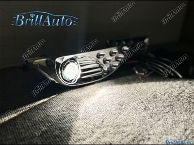 Противотуманки Toyota Prado 120 (1 линза под лампу)