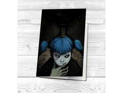 Обложка на паспорт Sally Face, Салли Фейс №15