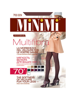 Колготки женские ЦВЕТНЫЕ MiNiMi Multifibra 70 den