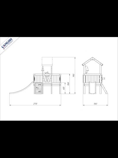 Кровать-чердак Венди