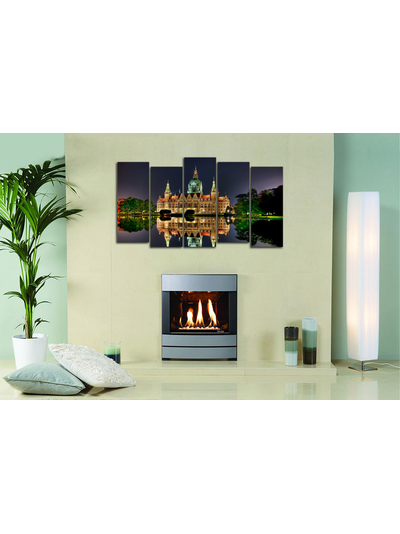 Модульная картина "Нью сити холл"