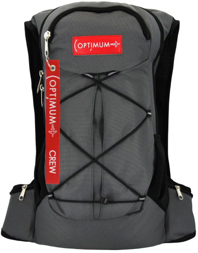 Рюкзак для бега и велоспорта Optimum Sport RL, темно-серый