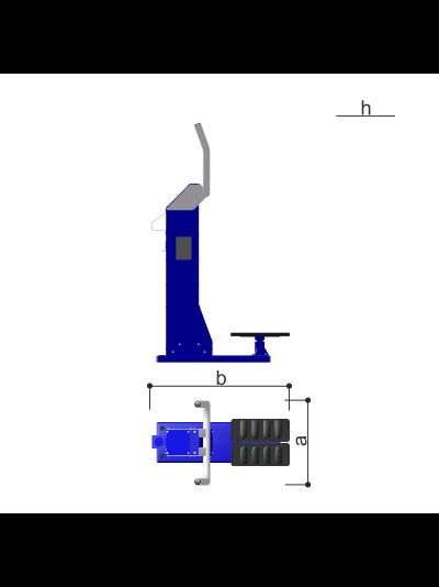 Уличный тренажер «Твистер» Romana 207.32.05