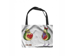Сумка-шоппер горизонтальная #13 на День влюблённых, 14 февраля