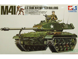 Сборная модель: (Tamiya 35055) Американский танк M41 Walker Bulldog