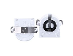 Ecola G13 патрон торцевой поворотный с защелками и прижимной пружиной (кратно 10!) AD13LWPAY  (цена за 1шт)