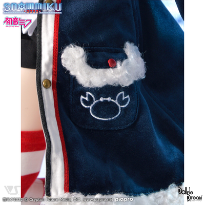 Одежда для куклы Мику Хацунэ (Cloth Dollfie Dream Hatsune Miku Snow 2022 Grand Voyage)
